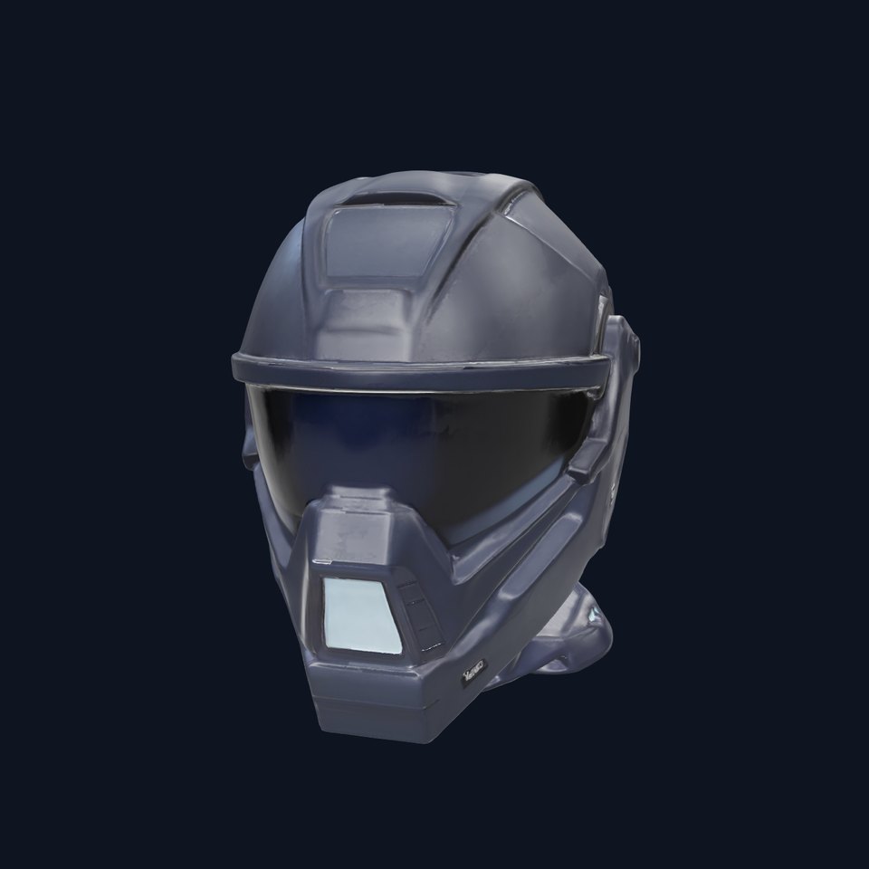 Futuristic Helmet D Model Pack
